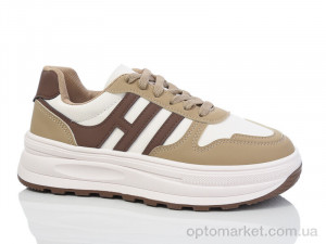 Купить Кросівки жіночі 5-717 Ouqidageni бежевий