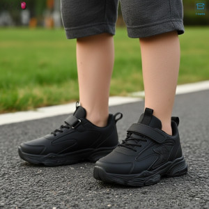 Кросівки дитячі 5-76-1 Aba чорний оптом от Optomarket