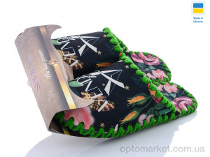 Капці жіночі 5-89 Vends чорний  оптом от Optomarket