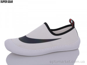 Купить Сліпони чоловічі 5001 white Super Gear білий