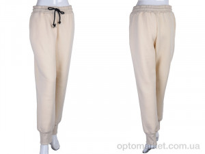 Спортивні штани жіночі 5002 beige Baldoria бежевий  оптом от Optomarket