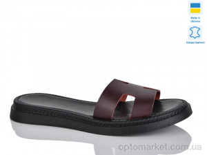 Купить Шльопанці жіночі 501-1 бордо к. Sali бордовий