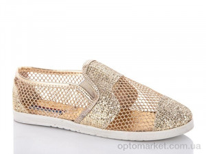 Купить Мокасини жіночі 502 old Мишель золотий