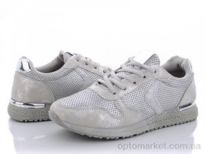Купить Кросівки жіночі 5022 gray Class Shoes срібний