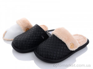 Капці унісекс 5023-1 Luck Line чорний  оптом от Optomarket