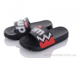 Шльопанці дитячі 5030-11A-old S.preme чорний  оптом от Optomarket