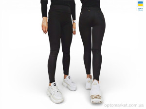Купить Лосини жіночі 5031 чорний Sport style чорний