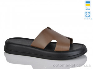 Купить Шльопанці жіночі 505-25 карамель к. Sali коричневий