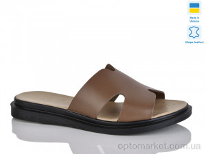Купить Шльопанці жіночі 505 карамель к. Sali коричневий