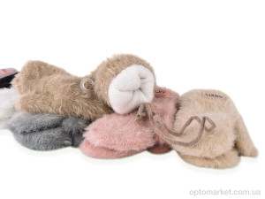 Рукавиці дитячі 5063 (норка) mix Anjela мікс  оптом от Optomarket