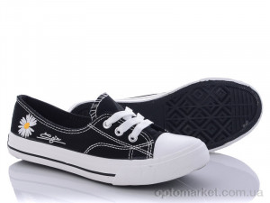 Купить Кеди жіночі 508 black Class Shoes чорний