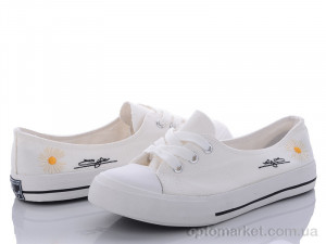 Купить Кеди жіночі 508 white Class Shoes білий