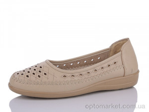 Купить Туфлі жіночі 509 beige YUEMINGZHU бежевий