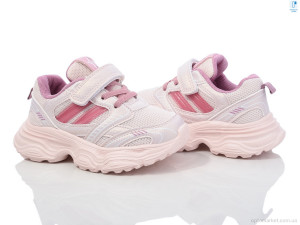 Кросівки дитячі 50980C Флип рожевий  оптом от Optomarket