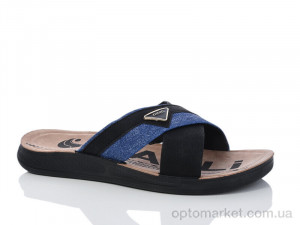Купить Шльопанці чоловічі 51-25 чорний Mahli чорний