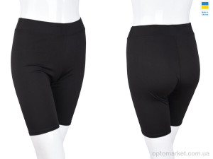 Велосипедки жіночі 51 black Nonetta чорний  оптом от Optomarket