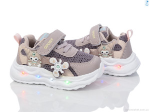 Купить Кросівки дитячі 51014E LED TOM.M фіолетовий