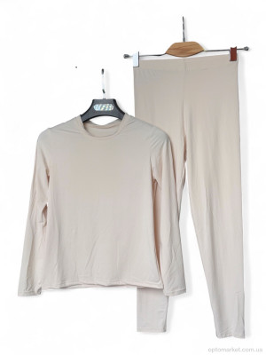 Купить Термобілизна жіночі 5102 beige ALE бежевий