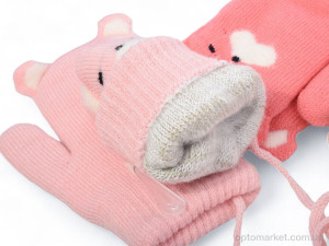 Рукавиці дитячі 5106 mix Королева мікс  оптом от Optomarket