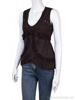 Купить Блуза жіночі 511 (08884) brown A.L.Salon коричневий