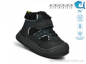 Черевики дитячі 51141D Флип чорний  оптом от Optomarket