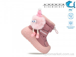 Дутики дитячі 51158M Флип рожевий  оптом от Optomarket