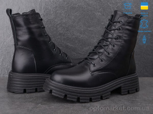 Черевики жіночі 516-2M Ailinda чорний  оптом от Optomarket