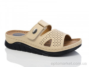 Купить Шльопанці жіночі 516 беж Dali Moda бежевий