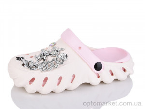 Купить Крокси жіночі 5161-376B Luck Line бежевий