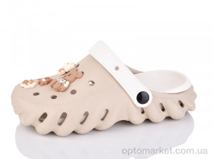 Купить Крокси жіночі 5161-381 Luck Line бежевий