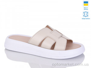 Купить Шльопанці жіночі 518 беж к. Sali бежевий