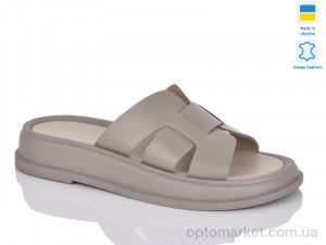 Купить Шльопанці жіночі 518 капучино к. Sali коричневий