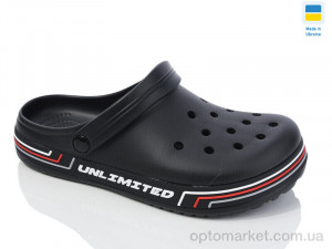 Купить Крокси чоловічі 519 чорний Dago чорний