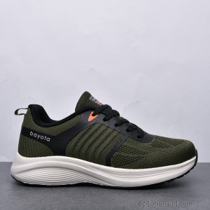 Кросівки унісекс 5196-4 Bayota зелений  оптом от Optomarket