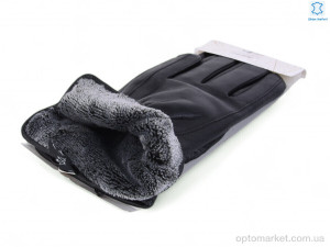 Рукавички чоловічі 52-5 black Paidi чорний  оптом от Optomarket