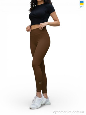 Лосини жіночі 5225-1MU шоколад M.u Miu коричневий  оптом от Optomarket