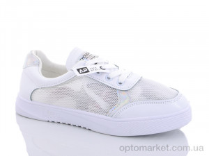 Купить Кроссовки женские 523-2 Jiao Li Mei белый