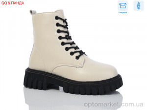 Купить Черевики жіночі 5235 beige QQ&Панда бежевий
