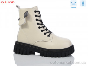 Купить Черевики жіночі 5255 beige QQ&Панда бежевий