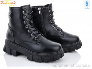 Купить Ботинки женские 529-542 Бабочка-Mengfuna-AESD черный