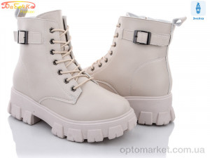Купить Ботинки женские 529-546 Бабочка-Mengfuna-AESD бежевый
