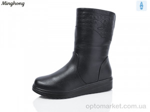 Купить Чоботи жіночі 531 Minghong чорний