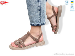 Купить Босоніжки жіночі 538 кофе з. ARTO коричневий