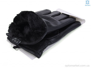 Рукавички чоловічі 54-5 black Paidi чорний  оптом от Optomarket