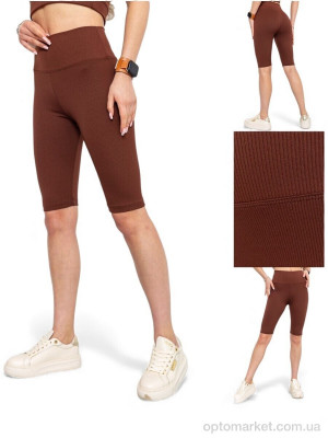 Купить Велосипедки жіночі 54 шоколад Sport style коричневий