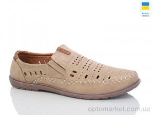Купить Туфлі чоловічі 5464-1 Dual бежевий
