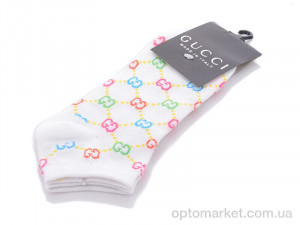 Шкарпетки жіночі 552 G.cci білий  оптом от Optomarket