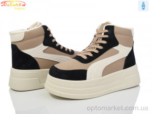 Купить Черевики жіночі 554-583 Бабочка-Mengfuna-AESD бежевий