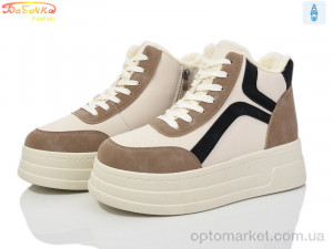Купить Черевики жіночі 554-608 Бабочка-Mengfuna-AESD бежевий