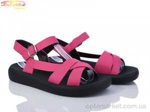 Купить Босоніжки жіночі 557-236 Бабочка-Mengfuna-AESD рожевий